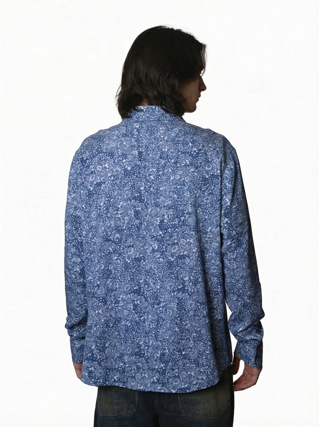 Blue Mirage — Viscose Shirt