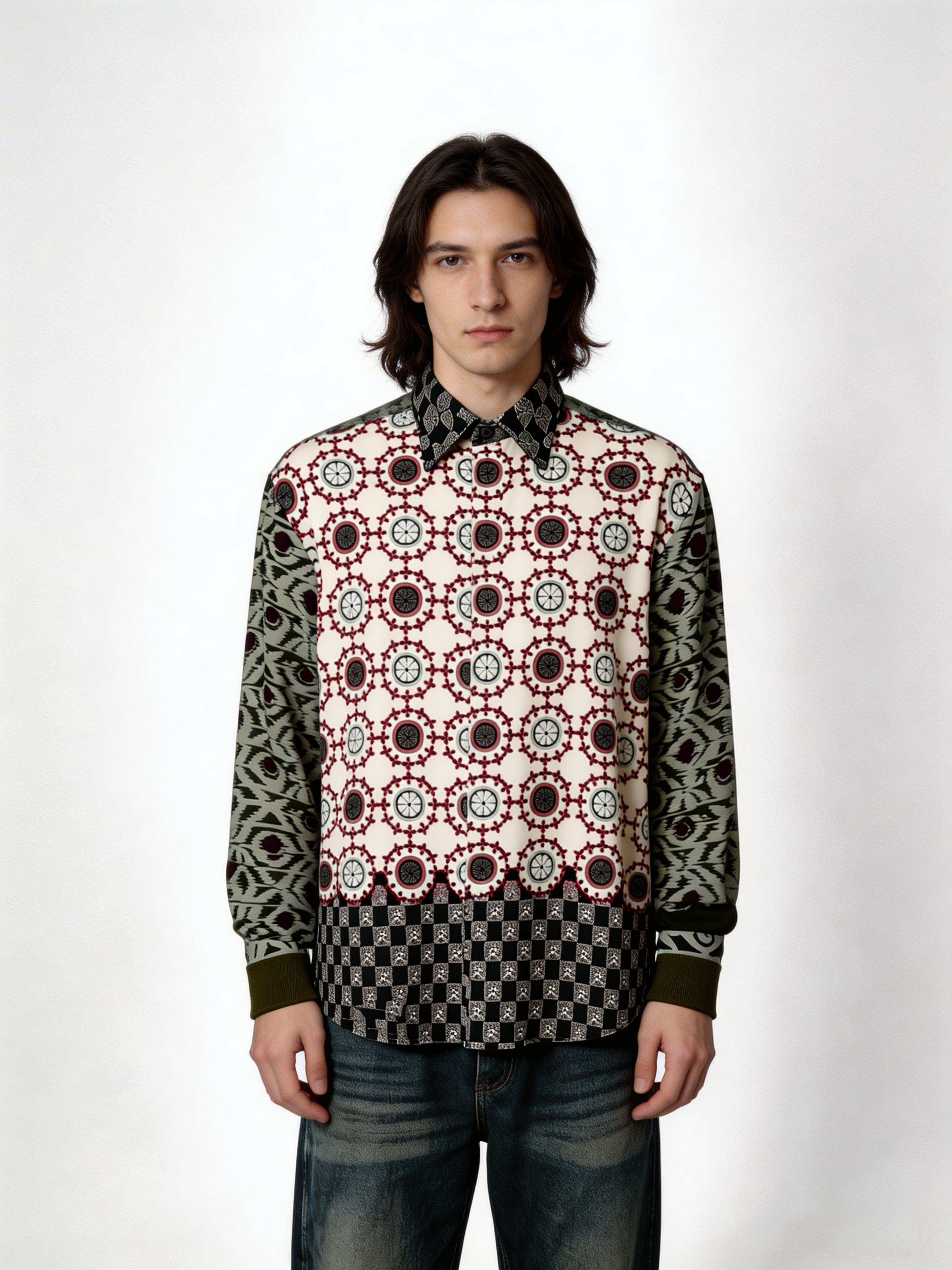 Lost Pattern — Viscose Shirt
