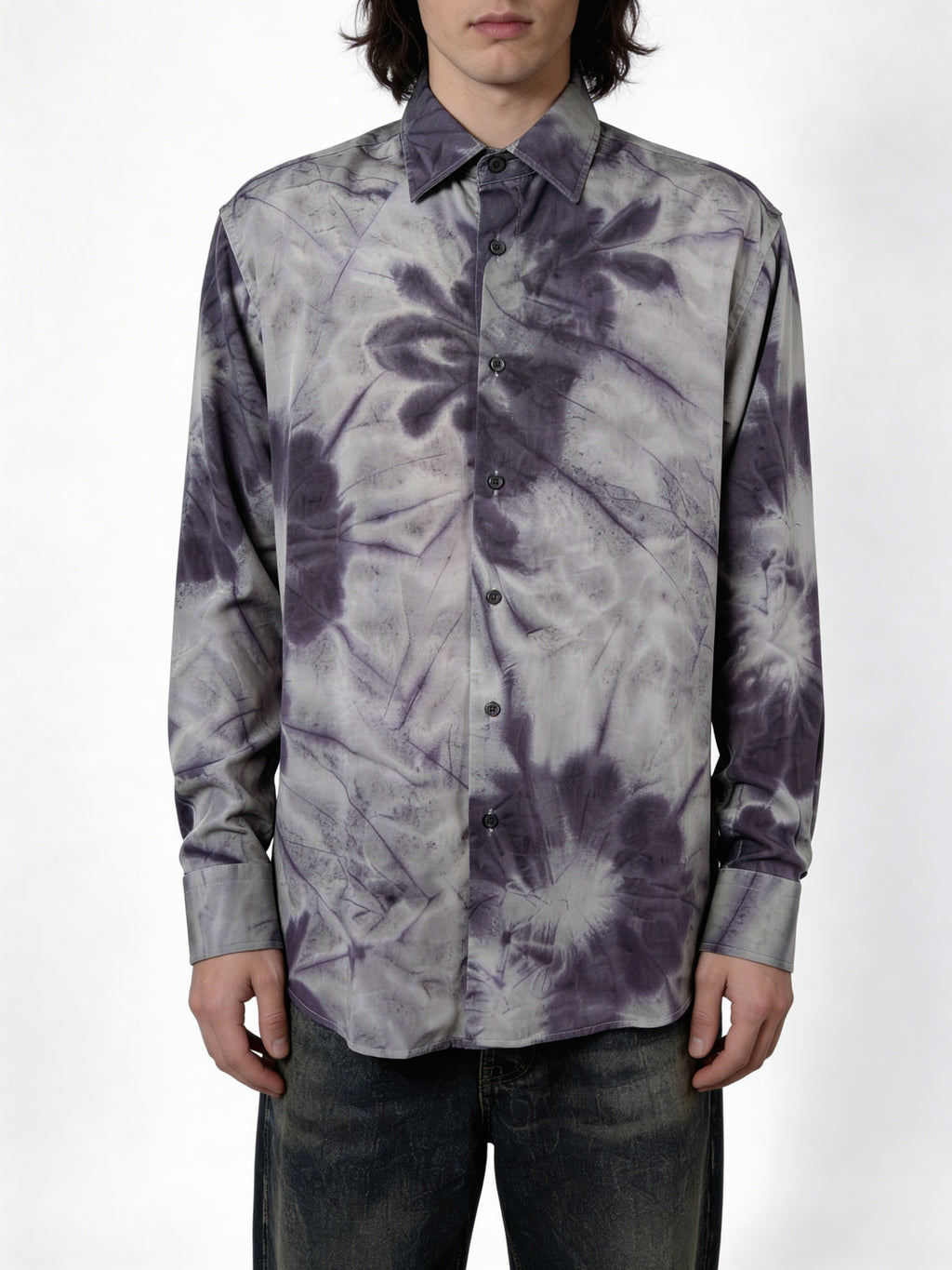 Purple Rain — Viscose Shirt