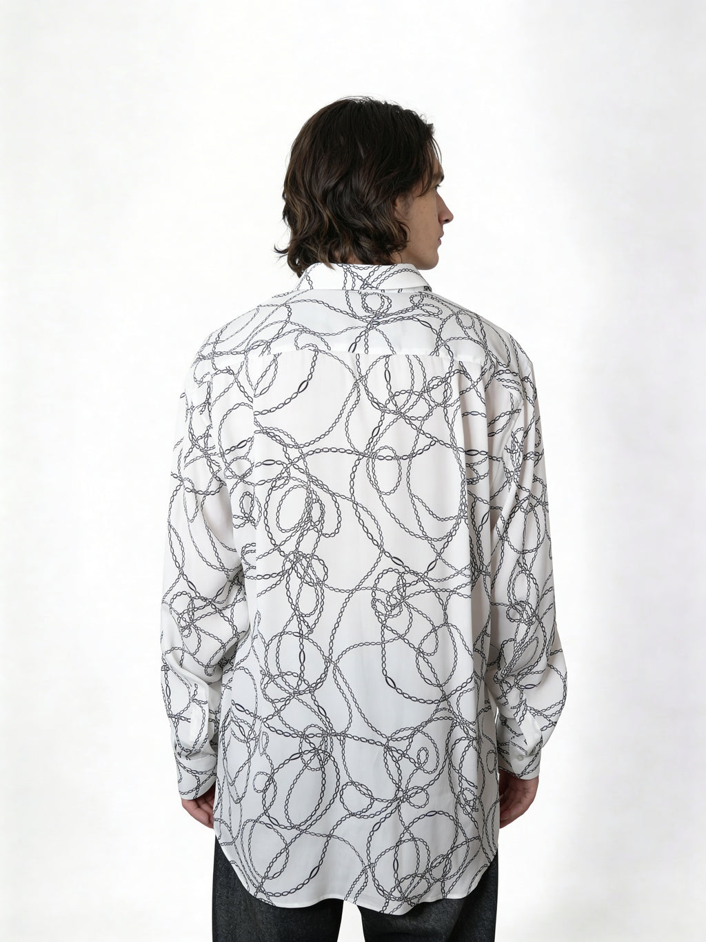 Ivory Chain — Viscose Shirt