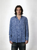 Blue Mirage — Viscose Shirt
