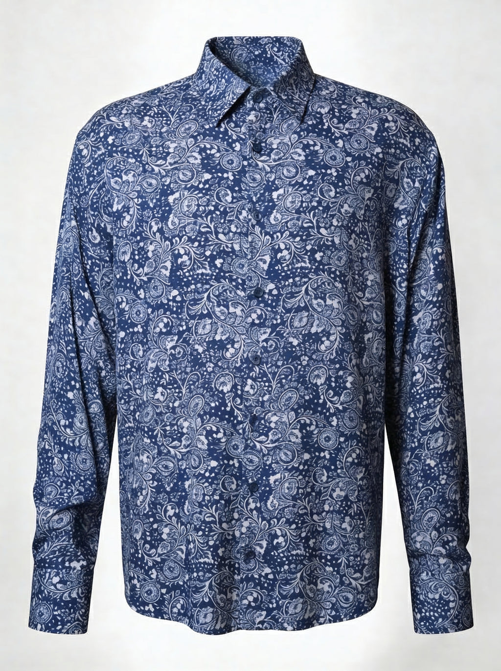 Blue Mirage — Viscose Shirt