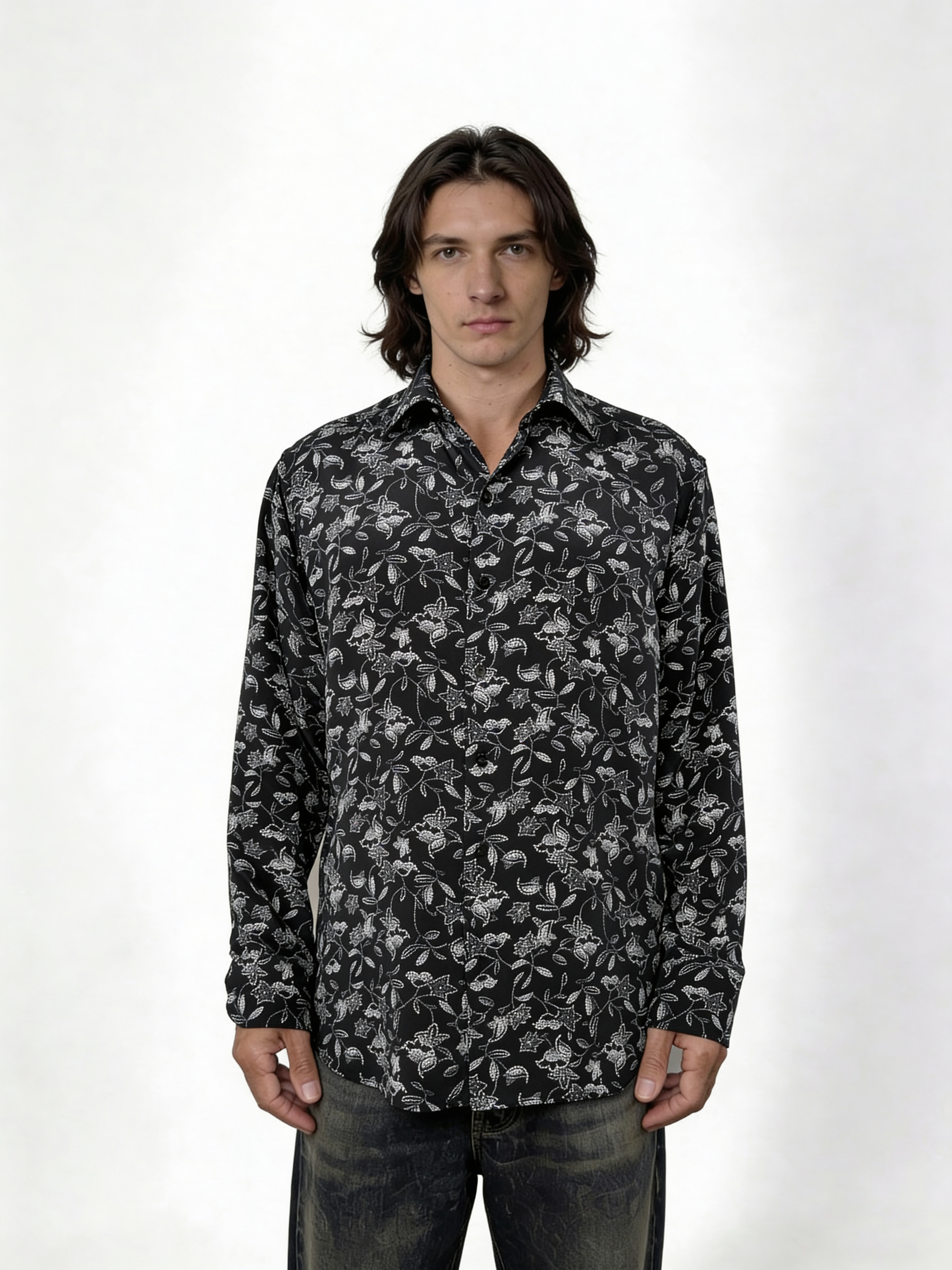 After Dark — Silk Shirt