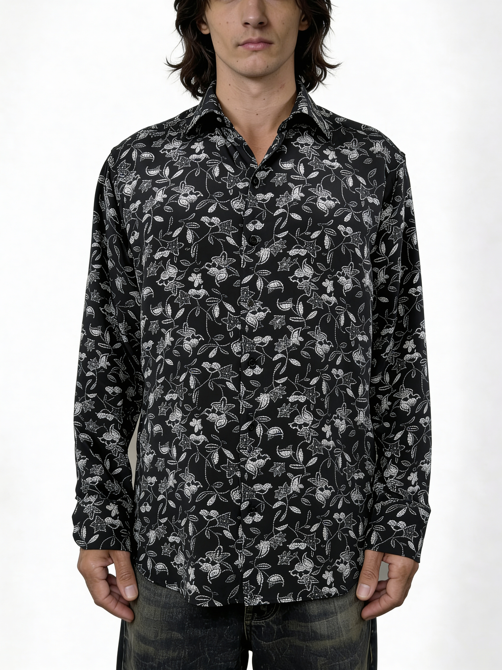 After Dark — Silk Shirt
