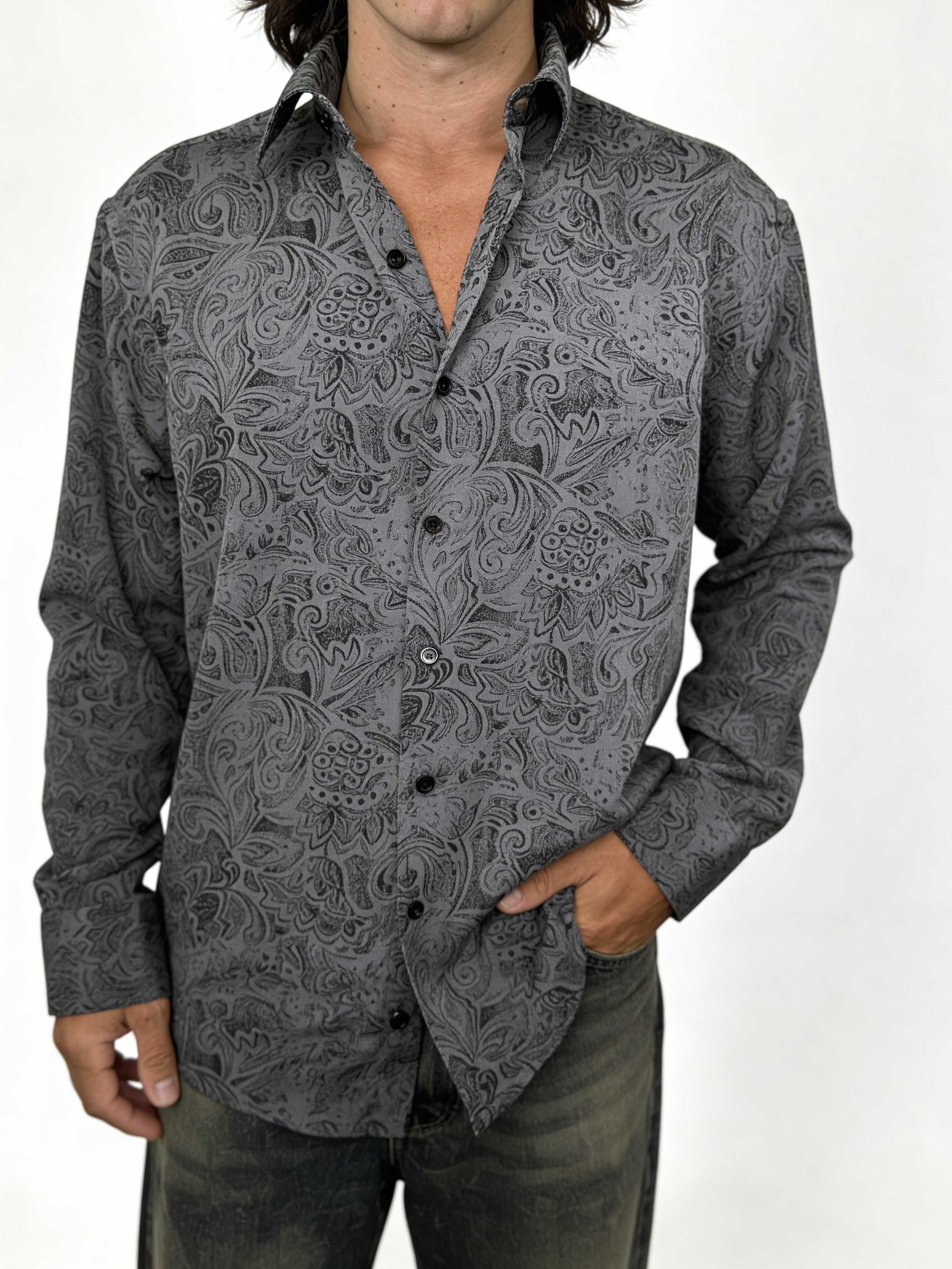 Late Night — Silk Shirt