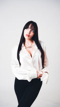 White Lucid Silk Shirt